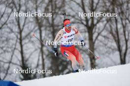 01.03.2024, Oslo, Norway (NOR): Joscha Burkhalter (SUI) - IBU World Cup Biathlon, individual men, Oslo (NOR). www.nordicfocus.com. © Manzoni/NordicFocus. Every downloaded picture is fee-liable.