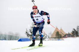 01.03.2024, Oslo, Norway (NOR): Johannes Dale-Skjevdal (NOR) - IBU World Cup Biathlon, individual men, Oslo (NOR). www.nordicfocus.com. © Manzoni/NordicFocus. Every downloaded picture is fee-liable.