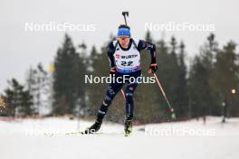 01.03.2024, Oslo, Norway (NOR): Lukas Hofer (ITA) - IBU World Cup Biathlon, individual men, Oslo (NOR). www.nordicfocus.com. © Manzoni/NordicFocus. Every downloaded picture is fee-liable.