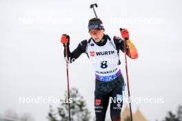 01.03.2024, Oslo, Norway (NOR): Justus Strelow (GER) - IBU World Cup Biathlon, individual men, Oslo (NOR). www.nordicfocus.com. © Manzoni/NordicFocus. Every downloaded picture is fee-liable.