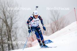 01.03.2024, Oslo, Norway (NOR): Antonin Guigonnat (FRA) - IBU World Cup Biathlon, individual men, Oslo (NOR). www.nordicfocus.com. © Manzoni/NordicFocus. Every downloaded picture is fee-liable.