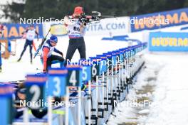 01.03.2024, Oslo, Norway (NOR): Gion Stalder (SUI) - IBU World Cup Biathlon, individual men, Oslo (NOR). www.nordicfocus.com. © Manzoni/NordicFocus. Every downloaded picture is fee-liable.