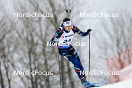 01.03.2024, Oslo, Norway (NOR): Eric Perrot (FRA) - IBU World Cup Biathlon, individual men, Oslo (NOR). www.nordicfocus.com. © Manzoni/NordicFocus. Every downloaded picture is fee-liable.