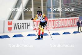 01.03.2024, Oslo, Norway (NOR): Cesar Beauvais (BEL) - IBU World Cup Biathlon, individual men, Oslo (NOR). www.nordicfocus.com. © Manzoni/NordicFocus. Every downloaded picture is fee-liable.