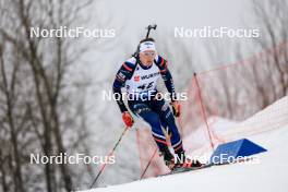 01.03.2024, Oslo, Norway (NOR): Fabien Claude (FRA) - IBU World Cup Biathlon, individual men, Oslo (NOR). www.nordicfocus.com. © Manzoni/NordicFocus. Every downloaded picture is fee-liable.