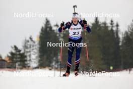 01.03.2024, Oslo, Norway (NOR): Emilien Jacquelin (FRA) - IBU World Cup Biathlon, individual men, Oslo (NOR). www.nordicfocus.com. © Manzoni/NordicFocus. Every downloaded picture is fee-liable.