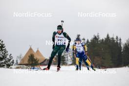 01.03.2024, Oslo, Norway (NOR): Vytautas Strolia (LTU) - IBU World Cup Biathlon, individual men, Oslo (NOR). www.nordicfocus.com. © Manzoni/NordicFocus. Every downloaded picture is fee-liable.