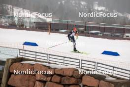 01.03.2024, Oslo, Norway (NOR): Johannes Kuehn (GER) - IBU World Cup Biathlon, individual men, Oslo (NOR). www.nordicfocus.com. © Manzoni/NordicFocus. Every downloaded picture is fee-liable.