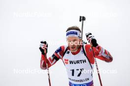 01.03.2024, Oslo, Norway (NOR): Simon Eder (AUT) - IBU World Cup Biathlon, individual men, Oslo (NOR). www.nordicfocus.com. © Manzoni/NordicFocus. Every downloaded picture is fee-liable.