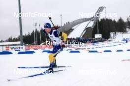 02.03.2024, Oslo, Norway (NOR): Jesper Nelin (SWE) - IBU World Cup Biathlon, mass men, Oslo (NOR). www.nordicfocus.com. © Manzoni/NordicFocus. Every downloaded picture is fee-liable.