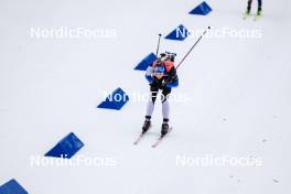 03.03.2024, Oslo, Norway (NOR): Susan Kuelm (EST) - IBU World Cup Biathlon, mixed relay, Oslo (NOR). www.nordicfocus.com. © Manzoni/NordicFocus. Every downloaded picture is fee-liable.