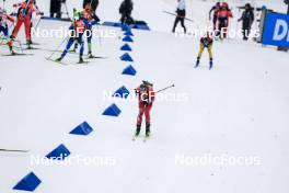 03.03.2024, Oslo, Norway (NOR): Lisa Theresa Hauser (AUT) - IBU World Cup Biathlon, mixed relay, Oslo (NOR). www.nordicfocus.com. © Manzoni/NordicFocus. Every downloaded picture is fee-liable.