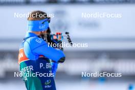 28.02.2024, Oslo, Norway (NOR): Patrick Braunhofer (ITA) - IBU World Cup Biathlon, training, Oslo (NOR). www.nordicfocus.com. © Manzoni/NordicFocus. Every downloaded picture is fee-liable.