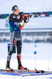 28.02.2024, Oslo, Norway (NOR): Justus Strelow (GER) - IBU World Cup Biathlon, training, Oslo (NOR). www.nordicfocus.com. © Manzoni/NordicFocus. Every downloaded picture is fee-liable.