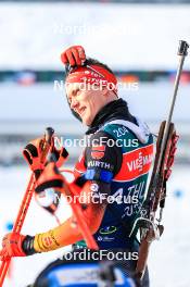 28.02.2024, Oslo, Norway (NOR): Benedikt Doll (GER) - IBU World Cup Biathlon, training, Oslo (NOR). www.nordicfocus.com. © Manzoni/NordicFocus. Every downloaded picture is fee-liable.