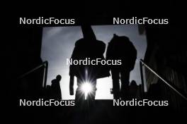 28.02.2024, Oslo, Norway (NOR): Patrick Oberegger (ITA) coach Team Norway - IBU World Cup Biathlon, training, Oslo (NOR). www.nordicfocus.com. © Manzoni/NordicFocus. Every downloaded picture is fee-liable.