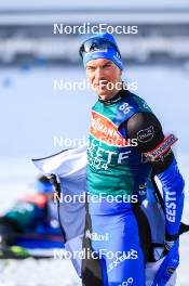 28.02.2024, Oslo, Norway (NOR): Raido Raenkel (EST) - IBU World Cup Biathlon, training, Oslo (NOR). www.nordicfocus.com. © Manzoni/NordicFocus. Every downloaded picture is fee-liable.