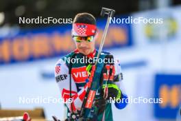 28.02.2024, Oslo, Norway (NOR): Kresimir Crnkovic (CRO) - IBU World Cup Biathlon, training, Oslo (NOR). www.nordicfocus.com. © Manzoni/NordicFocus. Every downloaded picture is fee-liable.