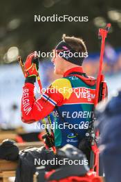 28.02.2024, Oslo, Norway (NOR): Florent Claude (BEL) - IBU World Cup Biathlon, training, Oslo (NOR). www.nordicfocus.com. © Manzoni/NordicFocus. Every downloaded picture is fee-liable.