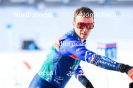 28.02.2024, Oslo, Norway (NOR): Jake Brown (USA) - IBU World Cup Biathlon, training, Oslo (NOR). www.nordicfocus.com. © Manzoni/NordicFocus. Every downloaded picture is fee-liable.