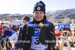 09.03.2024, Soldier Hollow, United States of America (USA): Eric Perrot (FRA) - IBU World Cup Biathlon, sprint men, Soldier Hollow (USA). www.nordicfocus.com. © Manzoni/NordicFocus. Every downloaded picture is fee-liable.