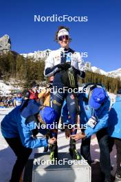 17.03.2024, Canmore, Canada (CAN): Lou Jeanmonnot (FRA) - IBU World Cup Biathlon, mass women, Canmore (CAN). www.nordicfocus.com. © Manzoni/NordicFocus. Every downloaded picture is fee-liable.