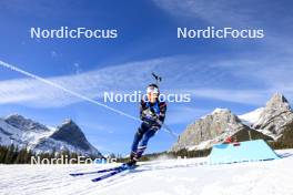 15.03.2024, Canmore, Canada (CAN): Eric Perrot (FRA) - IBU World Cup Biathlon, sprint men, Canmore (CAN). www.nordicfocus.com. © Manzoni/NordicFocus. Every downloaded picture is fee-liable.