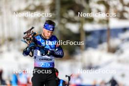 15.03.2024, Canmore, Canada (CAN): Antonin Guigonnat (FRA) - IBU World Cup Biathlon, sprint men, Canmore (CAN). www.nordicfocus.com. © Manzoni/NordicFocus. Every downloaded picture is fee-liable.