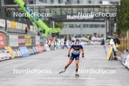 03.08.2024, Sandnes, Norway (NOR): Karoline Erdal (NOR) - BLINK24 Festival Biathlon - Sandnes (NOR). www.nordicfocus.com. © Manzoni/NordicFocus. Every downloaded picture is fee-liable.