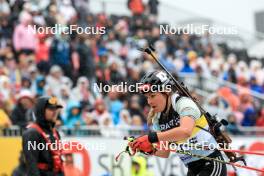 03.08.2024, Sandnes, Norway (NOR): Hanna Kebinger (GER) - BLINK24 Festival Biathlon - Sandnes (NOR). www.nordicfocus.com. © Manzoni/NordicFocus. Every downloaded picture is fee-liable.