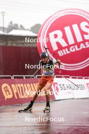 03.08.2024, Sandnes, Norway (NOR): Kristian Mentzoni Klausen (NOR) - BLINK24 Festival Biathlon - Sandnes (NOR). www.nordicfocus.com. © Nordnes/NordicFocus. Every downloaded picture is fee-liable.