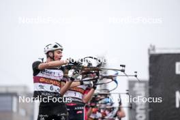 03.08.2024, Sandnes, Norway (NOR): Eric Perrot (FRA) - BLINK24 Festival Biathlon - Sandnes (NOR). www.nordicfocus.com. © Nordnes/NordicFocus. Every downloaded picture is fee-liable.