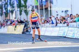 02.08.2024, Sandnes, Norway (NOR): Julia Simon (FRA) - BLINK24 Festival Biathlon - Sandnes (NOR). www.nordicfocus.com. © Manzoni/NordicFocus. Every downloaded picture is fee-liable.