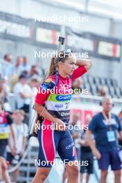 02.08.2024, Sandnes, Norway (NOR): Ragna Fodstad (NOR) - BLINK24 Festival Biathlon - Sandnes (NOR). www.nordicfocus.com. © Nordnes/NordicFocus. Every downloaded picture is fee-liable.