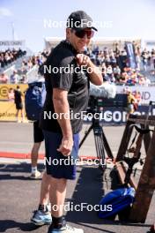 02.08.2024, Sandnes, Norway (NOR): Lionel Laurent (FRA), media coordinator Team France - BLINK24 Festival Biathlon - Sandnes (NOR). www.nordicfocus.com. © Manzoni/NordicFocus. Every downloaded picture is fee-liable.