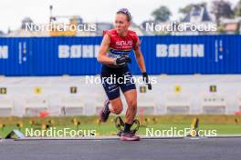 02.08.2024, Sandnes, Norway (NOR): Oceane Michelon (FRA) - BLINK24 Festival Biathlon - Sandnes (NOR). www.nordicfocus.com. © Nordnes/NordicFocus. Every downloaded picture is fee-liable.