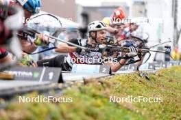 03.08.2024, Sandnes, Norway (NOR): Eric Perrot (FRA) - BLINK24 Festival Biathlon - Sandnes (NOR). www.nordicfocus.com. © Nordnes/NordicFocus. Every downloaded picture is fee-liable.