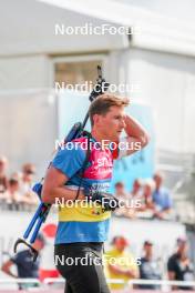 02.08.2024, Sandnes, Norway (NOR): Fabien Claude (FRA) - BLINK24 Festival Biathlon - Sandnes (NOR). www.nordicfocus.com. © Nordnes/NordicFocus. Every downloaded picture is fee-liable.