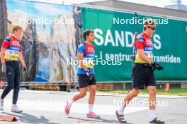 02.08.2024, Sandnes, Norway (NOR): Oscar Lombardot (FRA) - BLINK24 Festival Biathlon - Sandnes (NOR). www.nordicfocus.com. © Nordnes/NordicFocus. Every downloaded picture is fee-liable.