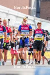 02.08.2024, Sandnes, Norway (NOR): Herman Dramdal Borge (NOR) - BLINK24 Festival Biathlon - Sandnes (NOR). www.nordicfocus.com. © Nordnes/NordicFocus. Every downloaded picture is fee-liable.