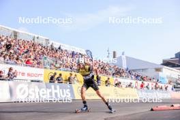 02.08.2024, Sandnes, Norway (NOR): Eric Perrot (FRA) - BLINK24 Festival Biathlon - Sandnes (NOR). www.nordicfocus.com. © Manzoni/NordicFocus. Every downloaded picture is fee-liable.