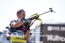 02.08.2024, Sandnes, Norway (NOR): David Zobel (GER) - BLINK24 Festival Biathlon - Sandnes (NOR). www.nordicfocus.com. © Nordnes/NordicFocus. Every downloaded picture is fee-liable.