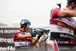 03.08.2024, Sandnes, Norway (NOR): Vebjoern Sørum (NOR) - BLINK24 Festival Biathlon - Sandnes (NOR). www.nordicfocus.com. © Nordnes/NordicFocus. Every downloaded picture is fee-liable.