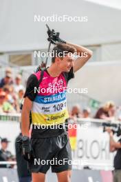 02.08.2024, Sandnes, Norway (NOR): Eric Perrot (FRA) - BLINK24 Festival Biathlon - Sandnes (NOR). www.nordicfocus.com. © Nordnes/NordicFocus. Every downloaded picture is fee-liable.