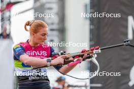 02.08.2024, Sandnes, Norway (NOR): Asne Skrede (NOR) - BLINK24 Festival Biathlon - Sandnes (NOR). www.nordicfocus.com. © Nordnes/NordicFocus. Every downloaded picture is fee-liable.