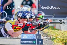 02.08.2024, Sandnes, Norway (NOR): Johannes Dale-Skjevdal (NOR) - BLINK24 Festival Biathlon - Sandnes (NOR). www.nordicfocus.com. © Nordnes/NordicFocus. Every downloaded picture is fee-liable.