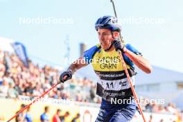 02.08.2024, Sandnes, Norway (NOR): Quentin Fillon Maillet (FRA) - BLINK24 Festival Biathlon - Sandnes (NOR). www.nordicfocus.com. © Manzoni/NordicFocus. Every downloaded picture is fee-liable.