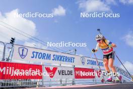 02.08.2024, Sandnes, Norway (NOR): Selina Grotian (GER) - BLINK24 Festival Biathlon - Sandnes (NOR). www.nordicfocus.com. © Nordnes/NordicFocus. Every downloaded picture is fee-liable.