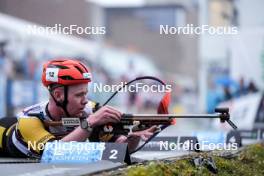 03.08.2024, Sandnes, Norway (NOR): Martin Femsteinevik (NOR) - BLINK24 Festival Biathlon - Sandnes (NOR). www.nordicfocus.com. © Nordnes/NordicFocus. Every downloaded picture is fee-liable.