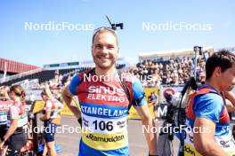 02.08.2024, Sandnes, Norway (NOR): Emilien Jacquelin (FRA) - BLINK24 Festival Biathlon - Sandnes (NOR). www.nordicfocus.com. © Manzoni/NordicFocus. Every downloaded picture is fee-liable.